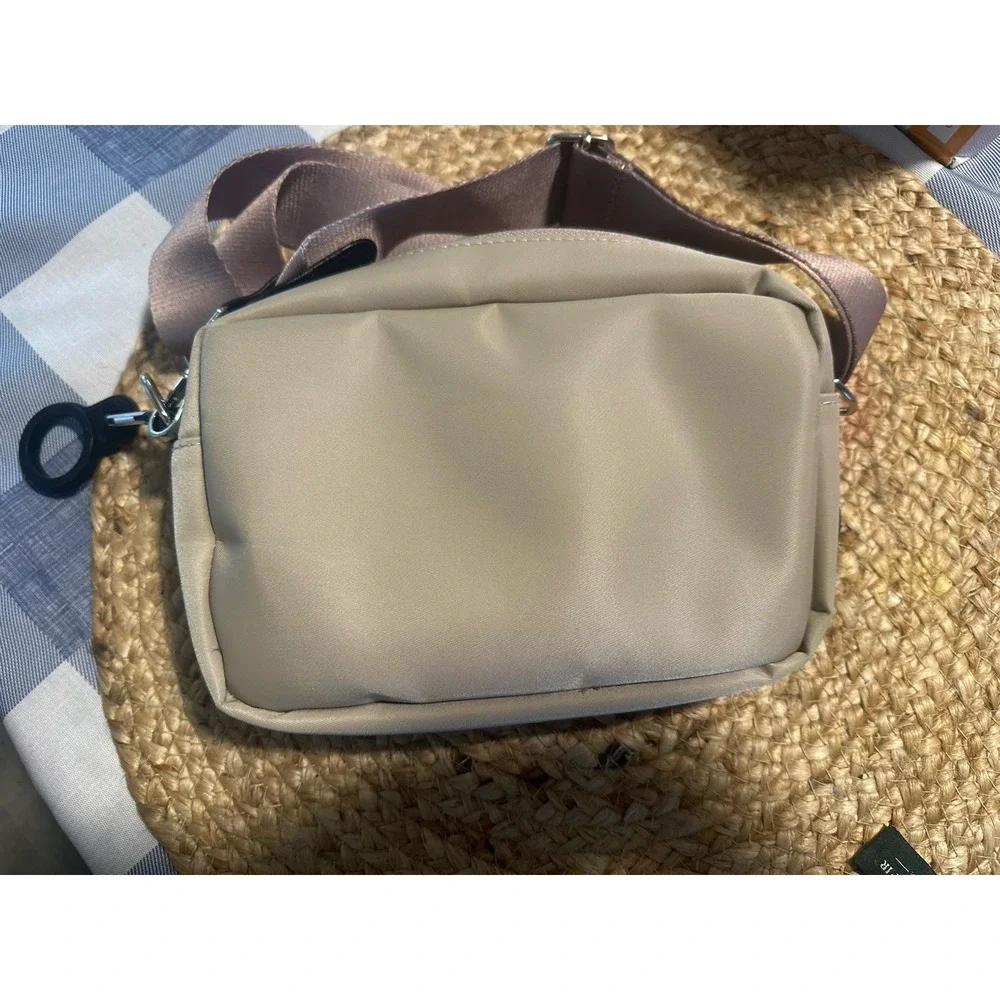 Cocopup London Dog Walking Bag Purse Beige Bag Beige strap